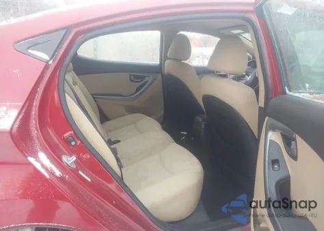 2013 Hyundai Elantra Gls/Limited из США, поврежденный, VIN KMHDH4AE2DU520609